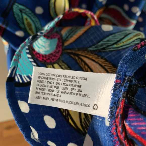 NWT Tabitha Brown x Target blue floral dress with pockets - Picture 9 of 9